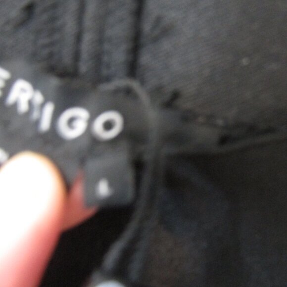 VERTIGO Black Yoga Type Pants--NWT's--Size Large-LONG - Picture 4 of 4